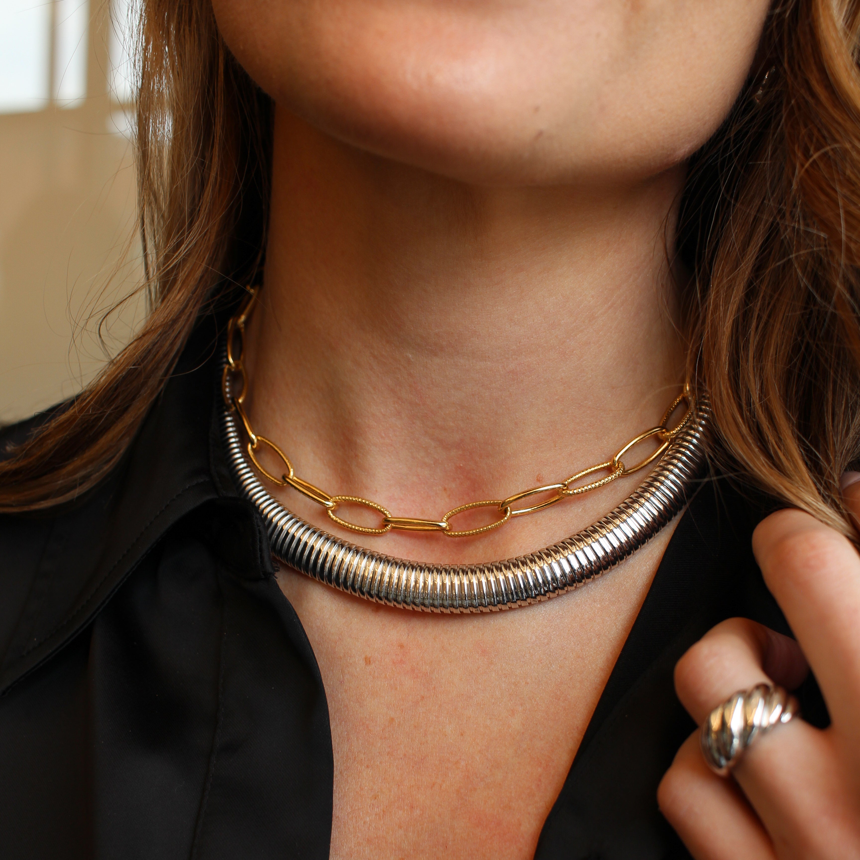 Silver Chains/Necklace