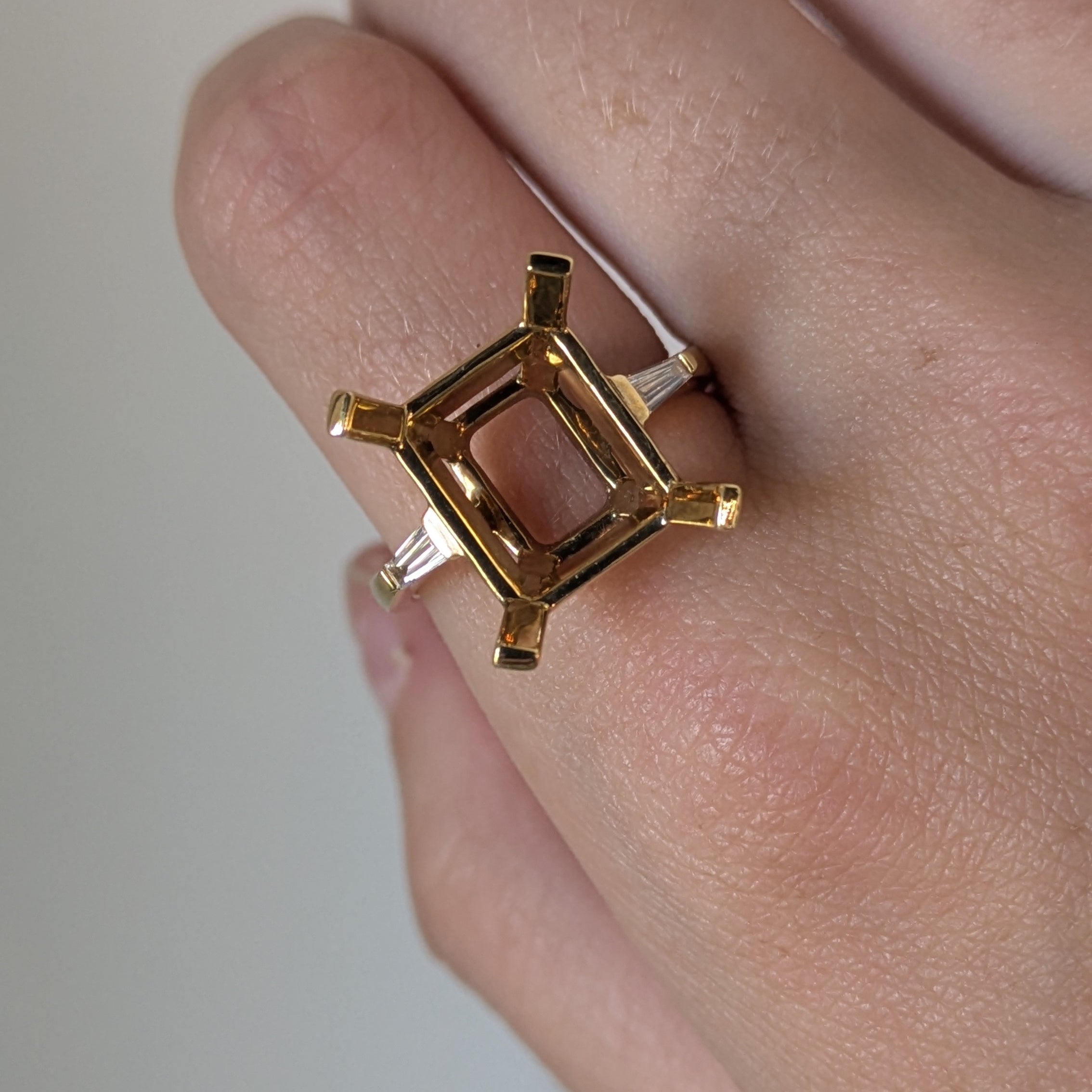 Diamond Semi-Mount Ring