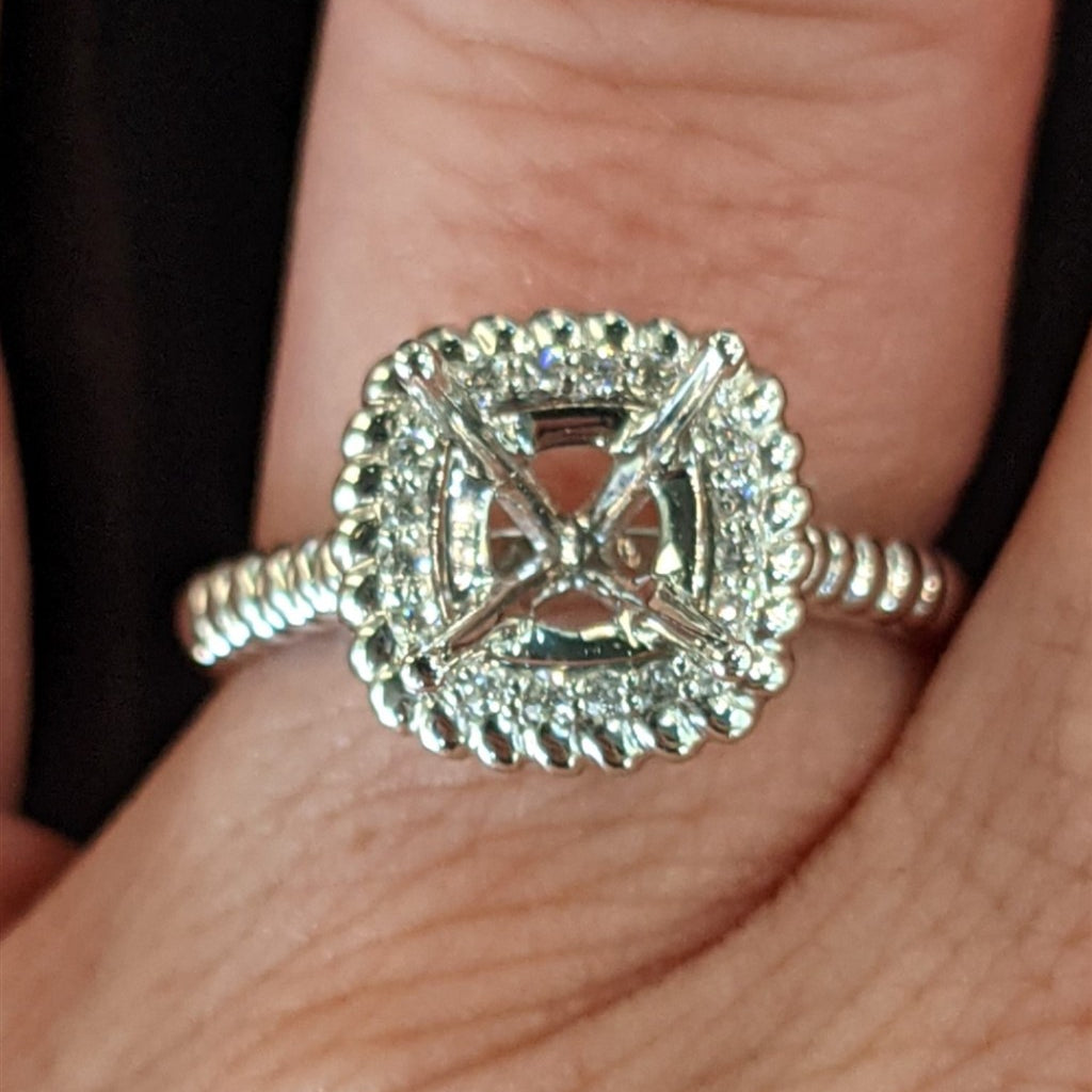 Diamond Semi-Mount Ring