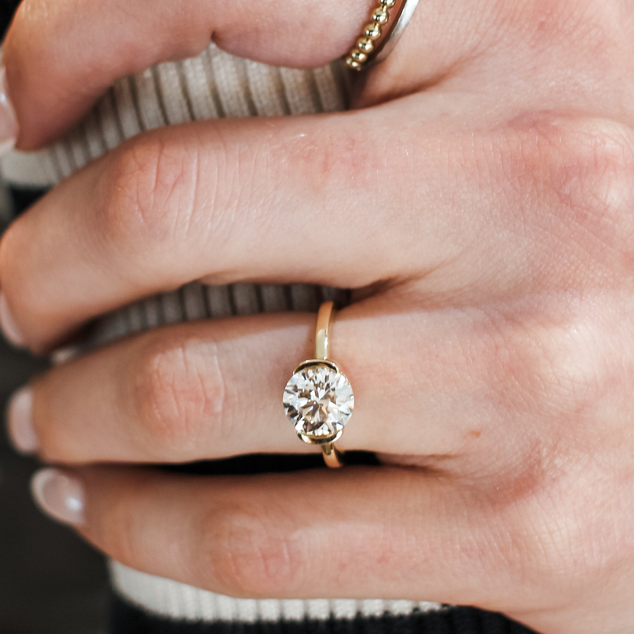 Lab Grown Diamond Engagement Ring