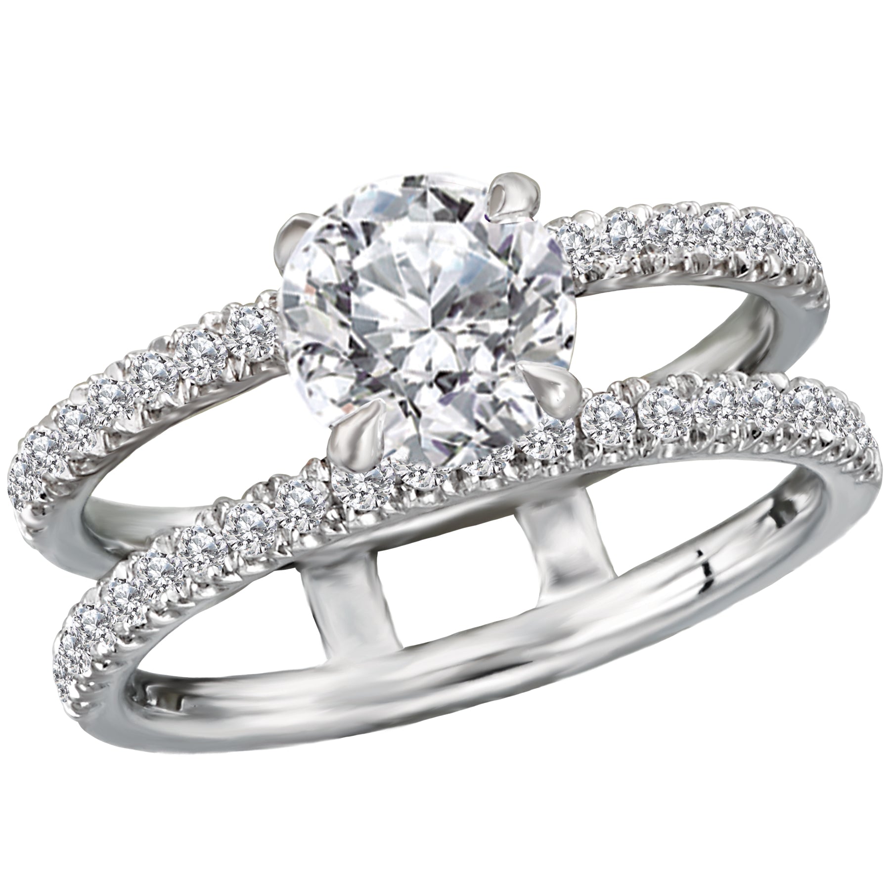 Diamond Semi-Mount Ring