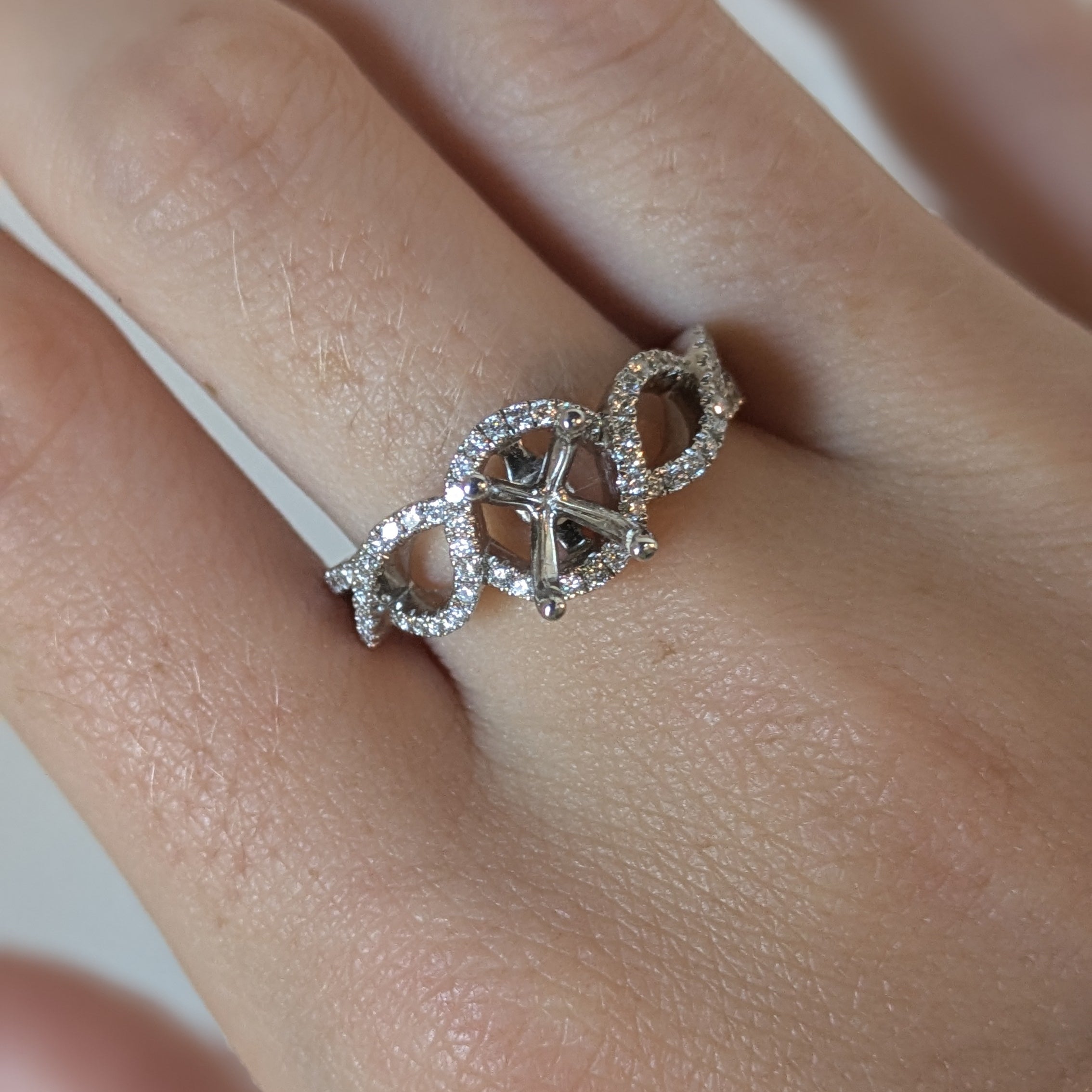 Diamond Semi-Mount Ring