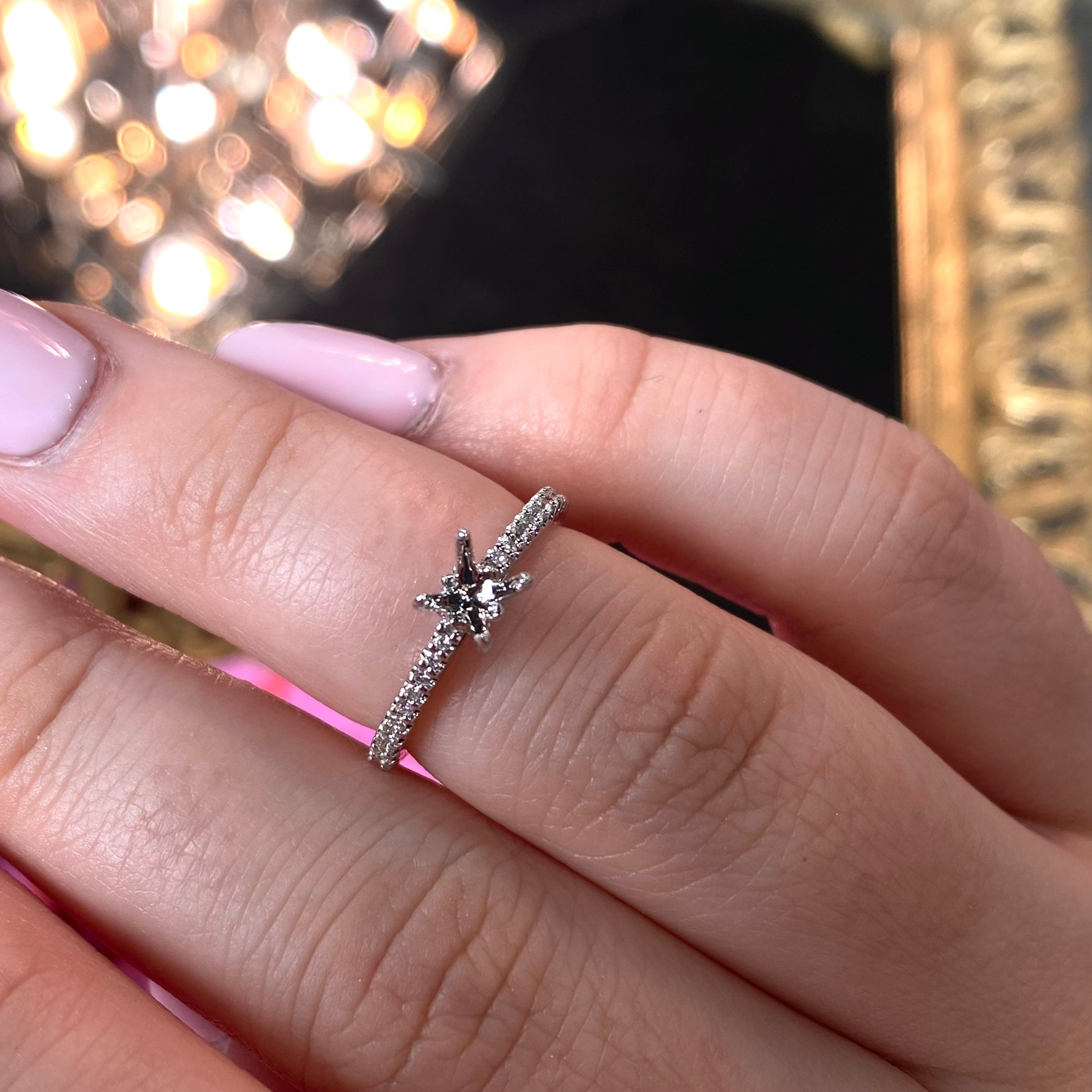 Diamond Semi-Mount Ring