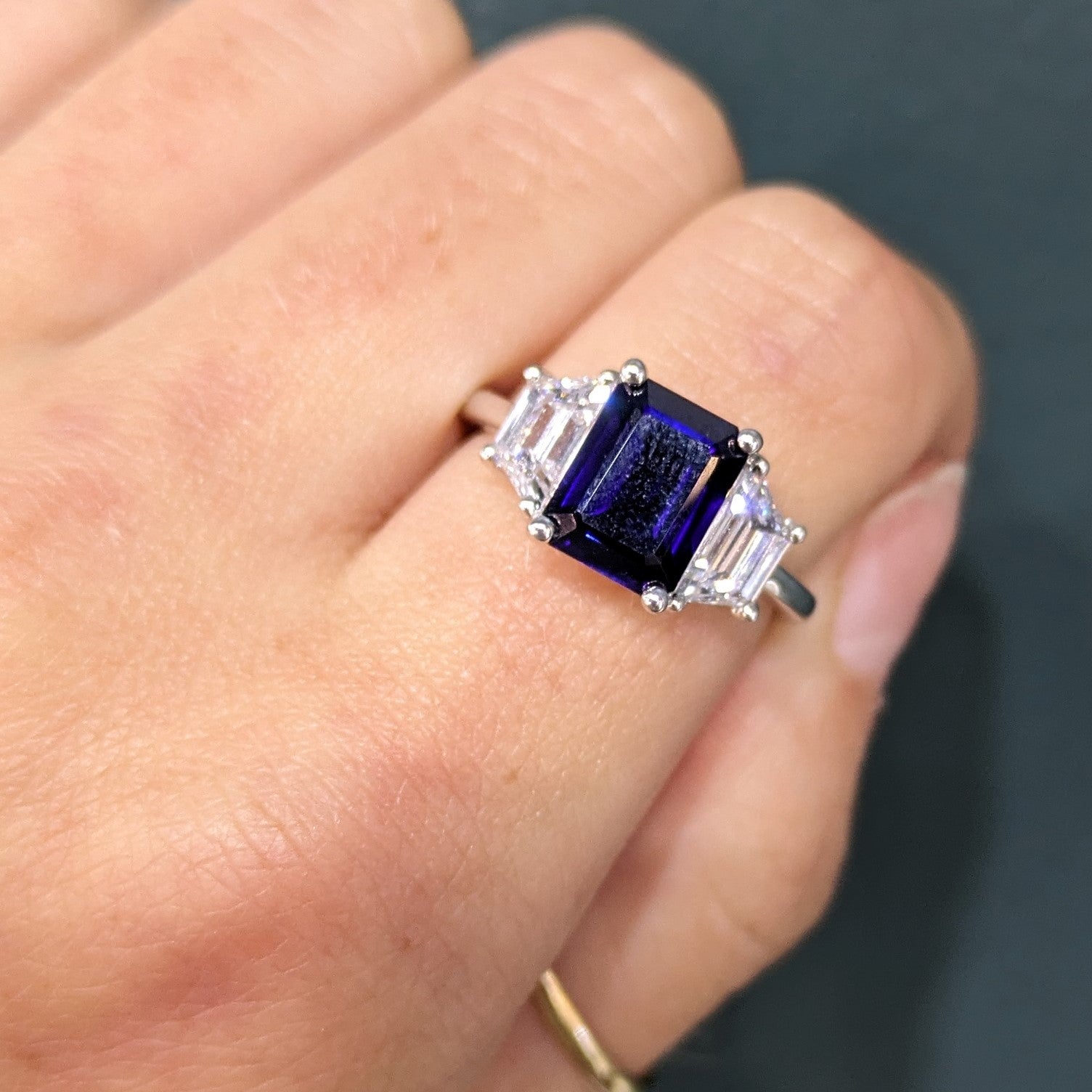 Lab Grown Diamond Engagement Ring