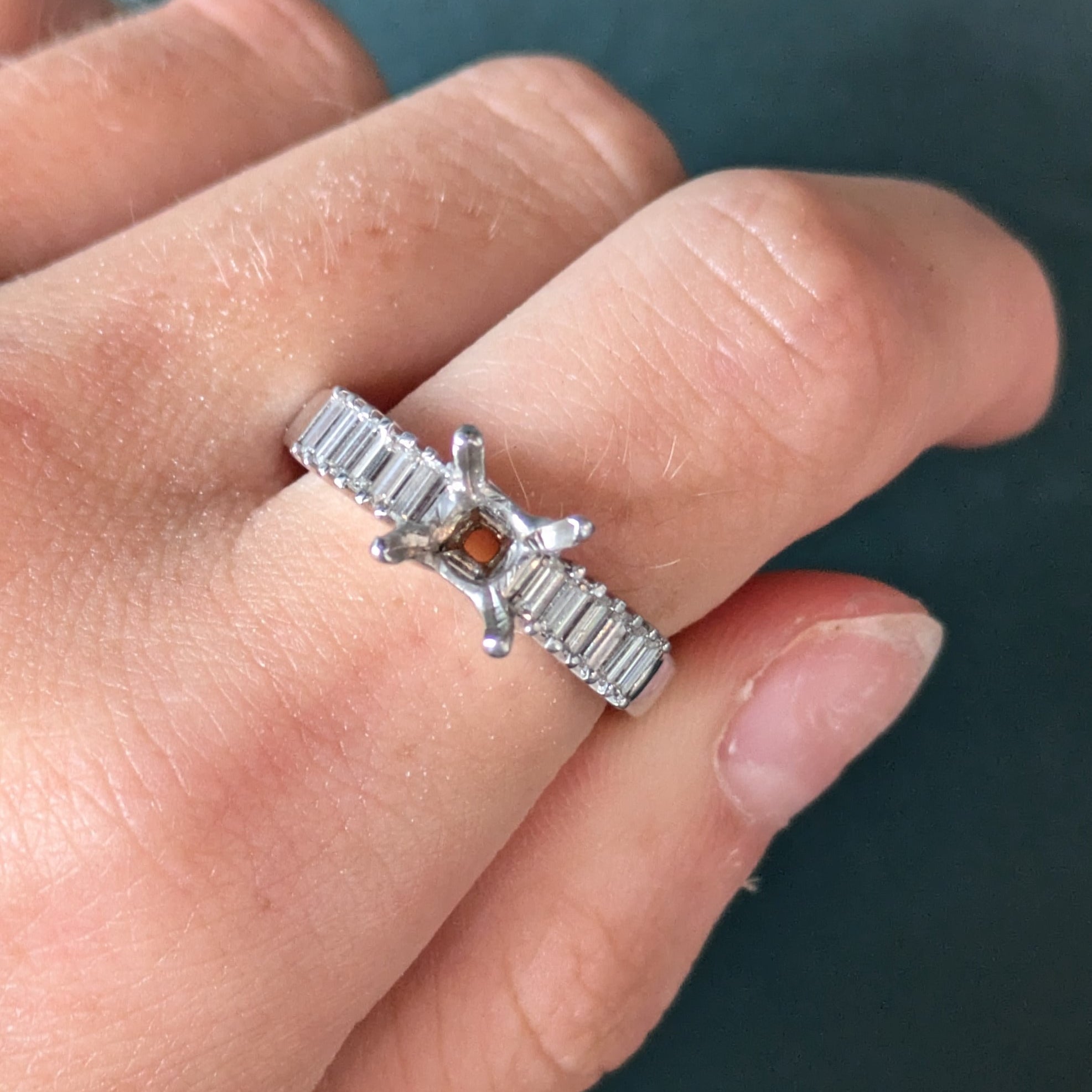 Diamond Semi-Mount Ring