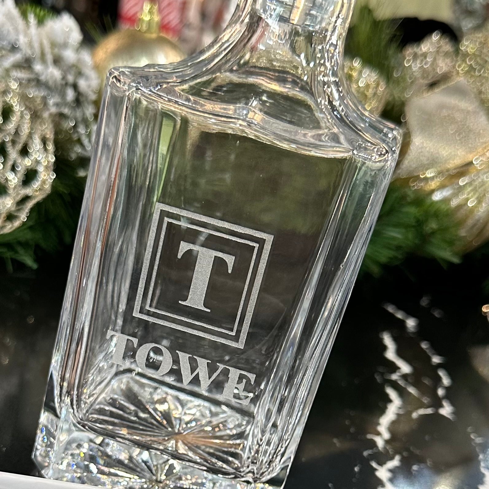 Glass Whiskey Decanter (26 oz.)