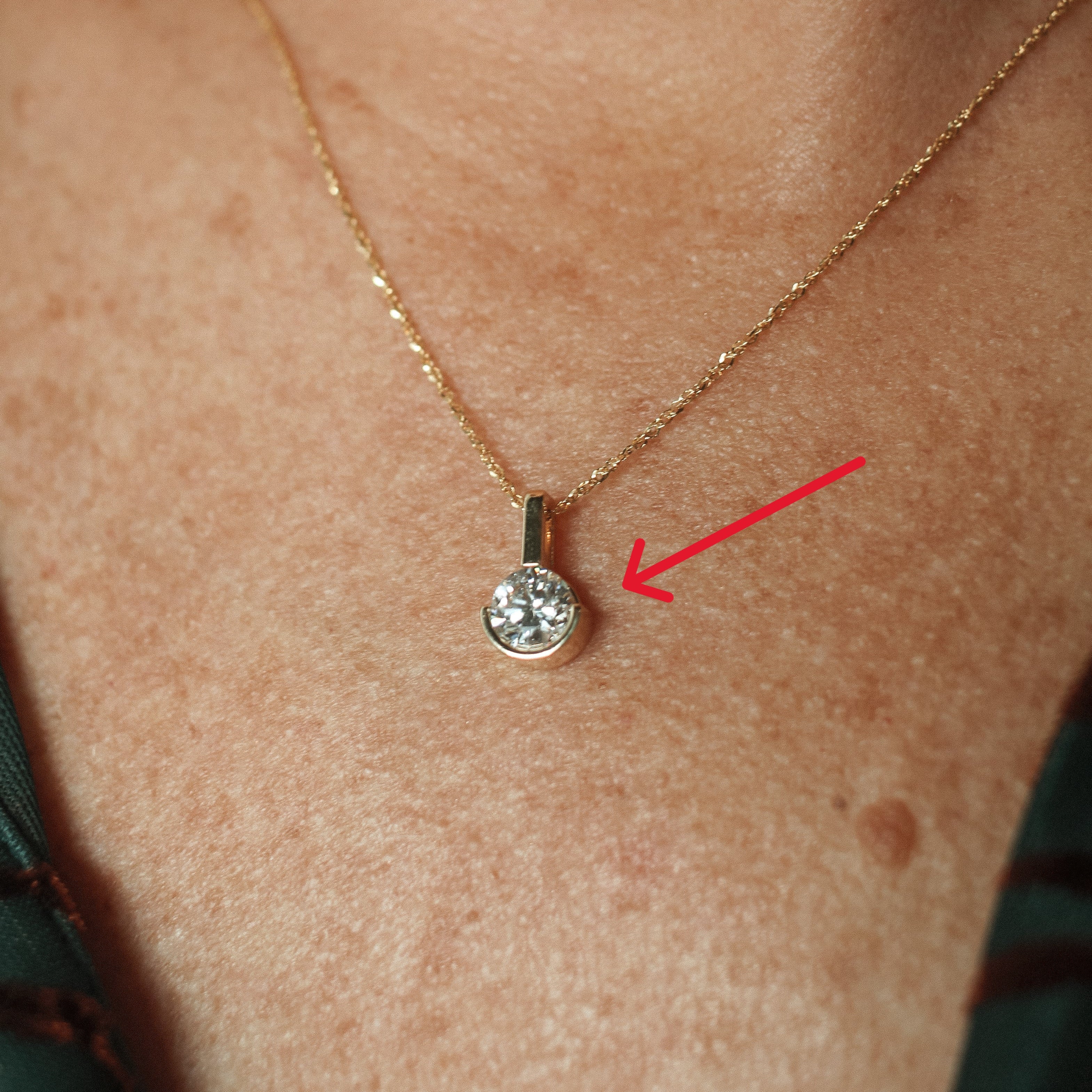 Lab Grown Diamond Necklace