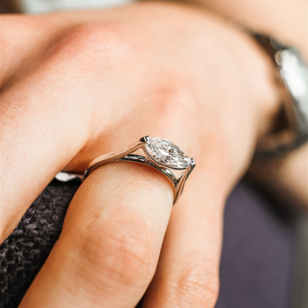 Lab Grown Diamond Engagement Ring
