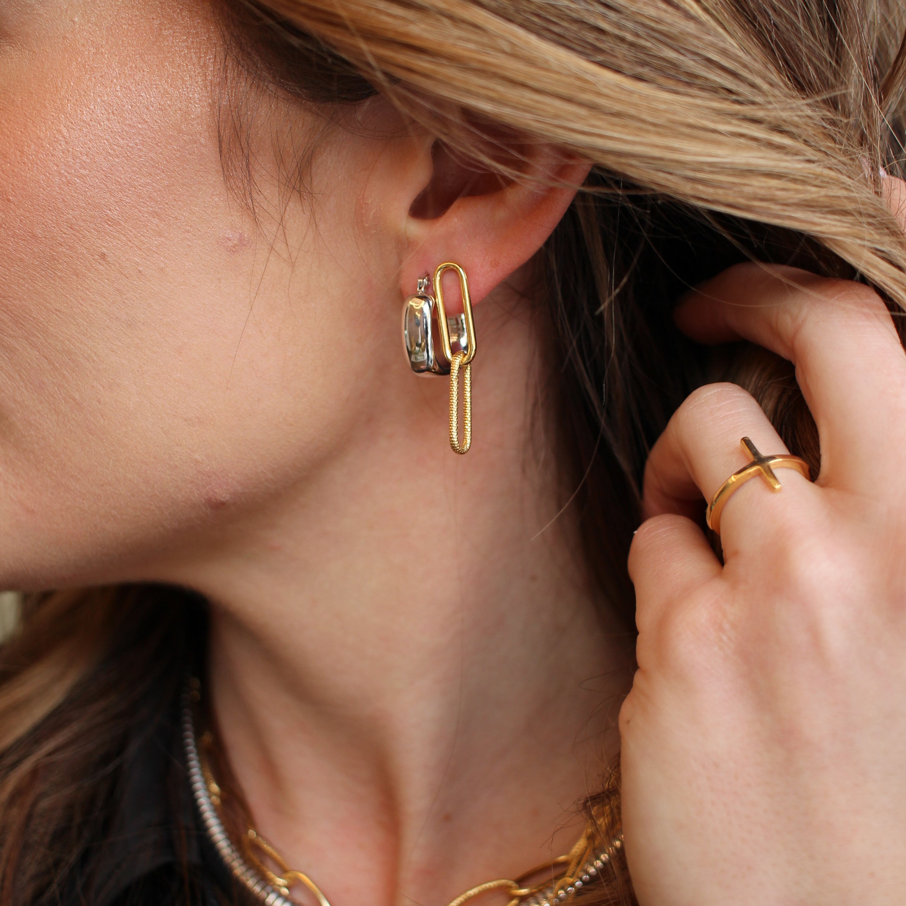 Silver Earring