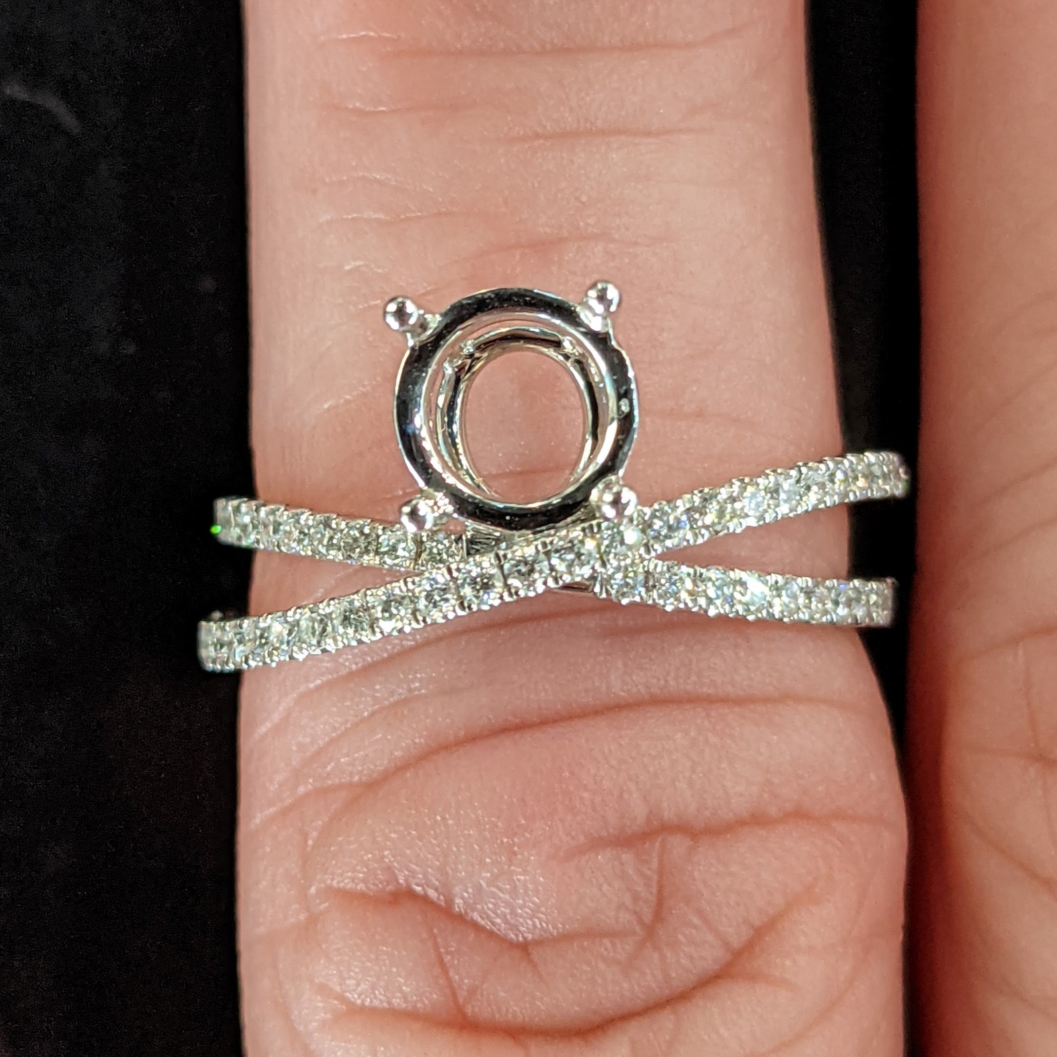 Diamond Semi-Mount Ring