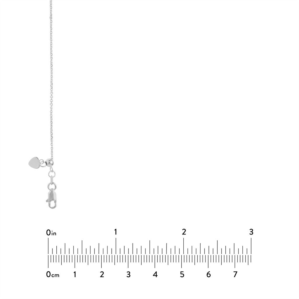 14KT white gold 1.05mm diamond