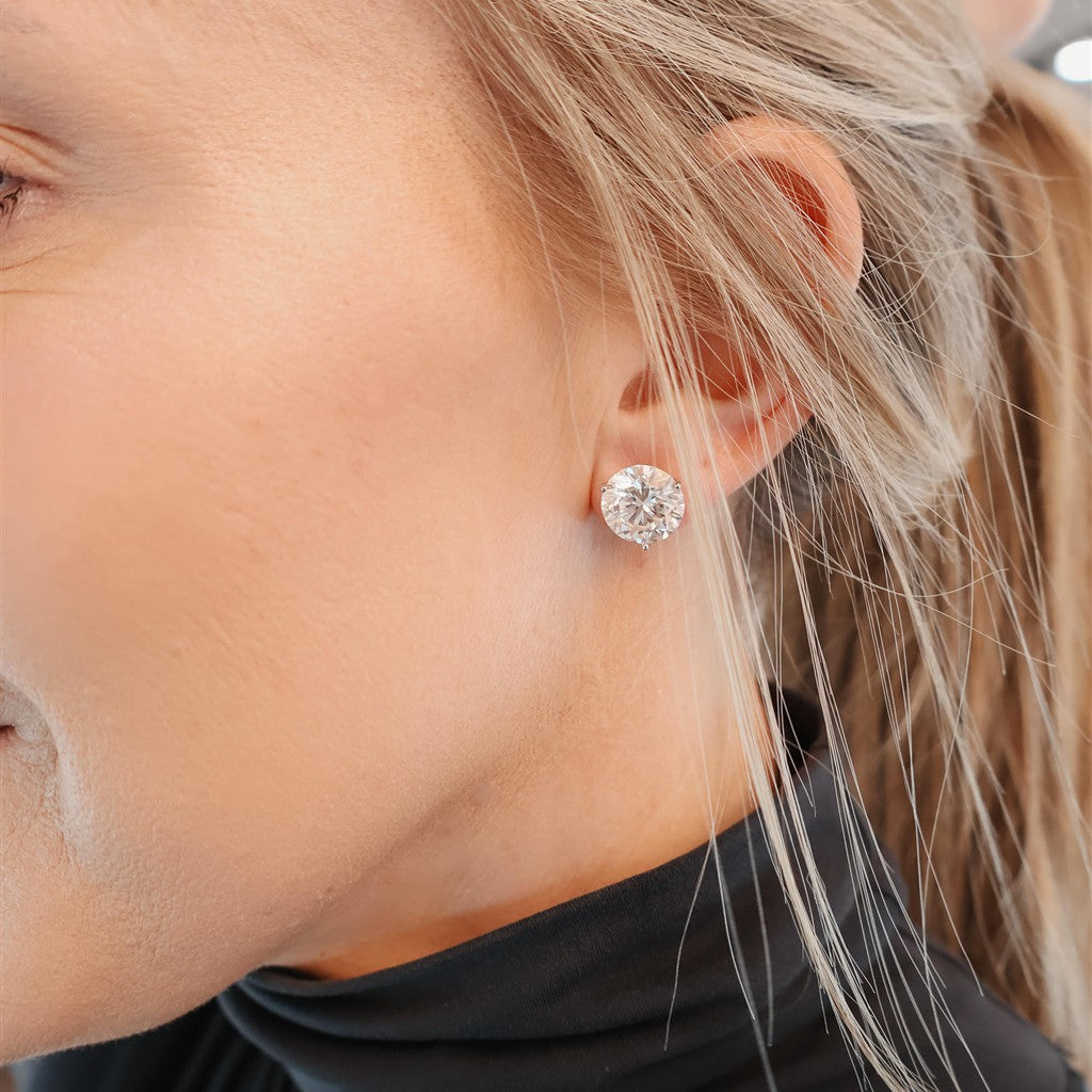 10ctw Lab Grown Diamond Studs