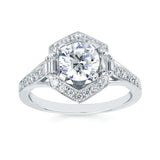 Diamond Semi-Mount Ring