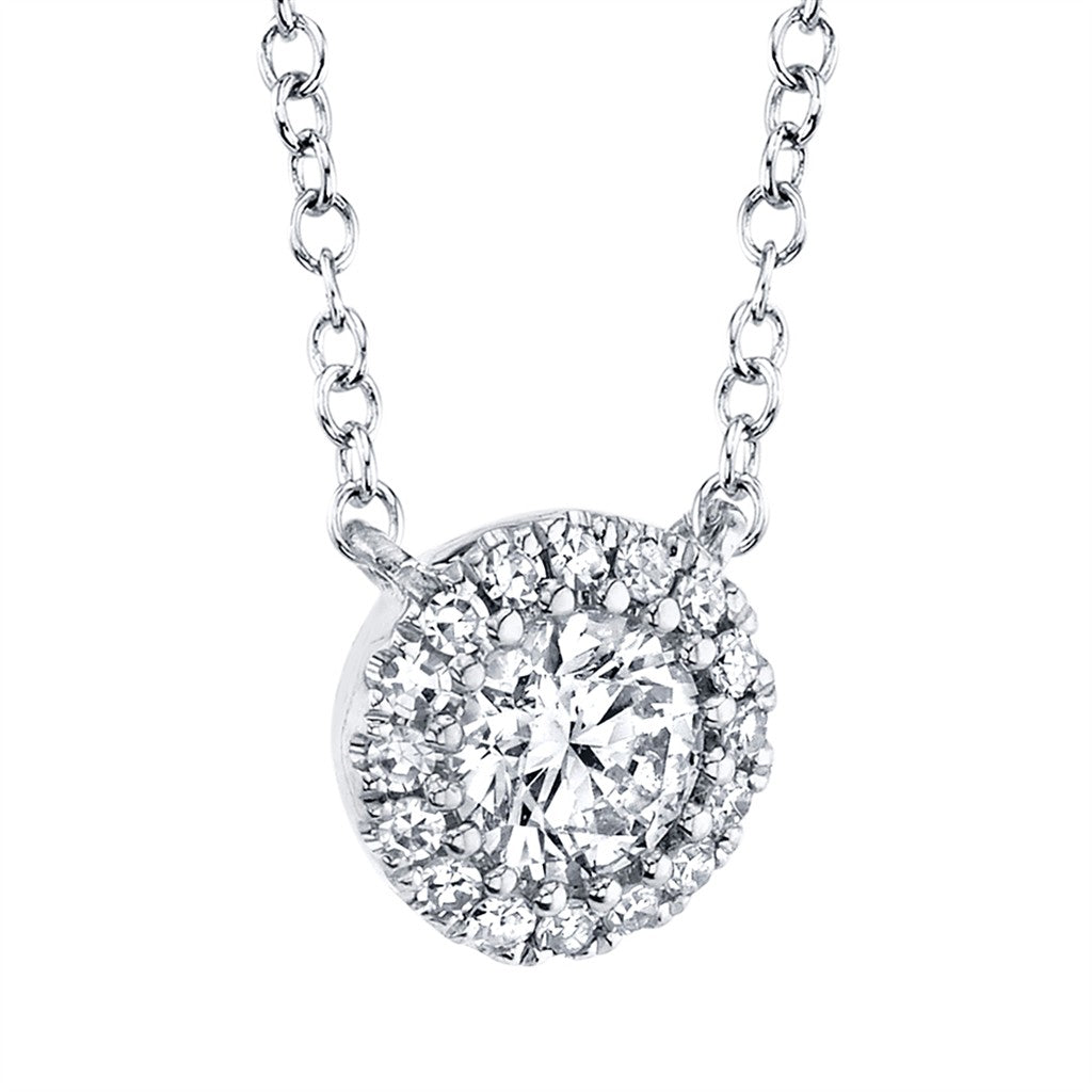 14kt WG 0.25ctw Diamond neckla
