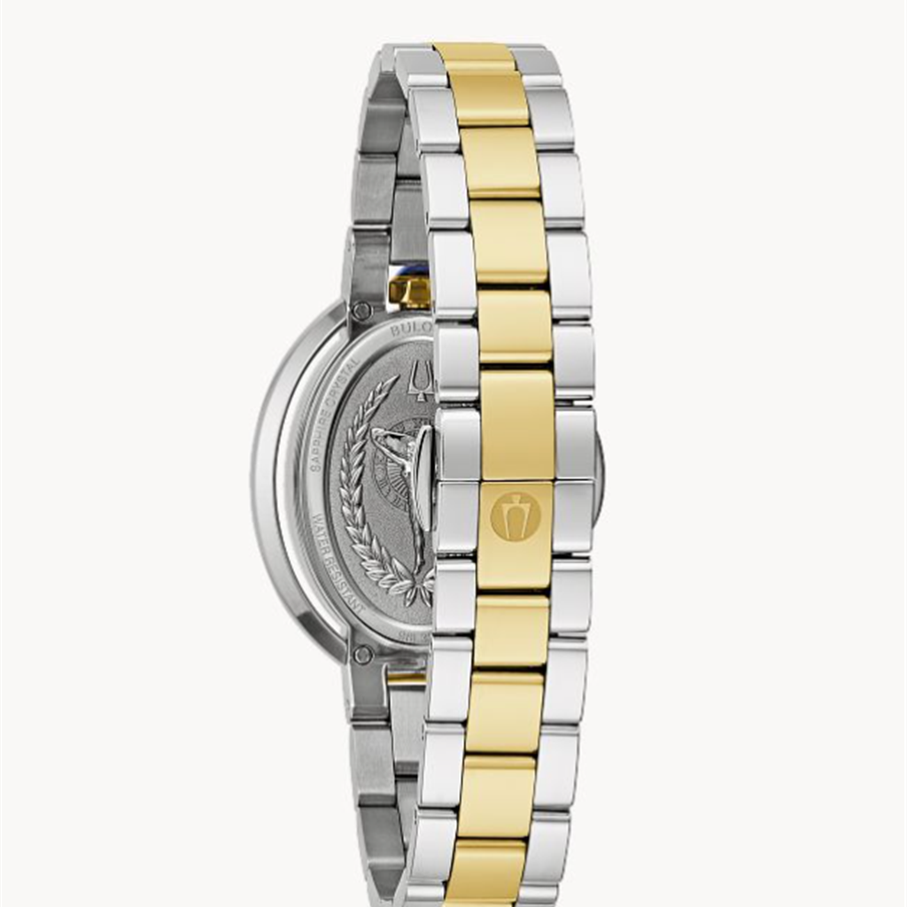 Bulova Rubiyat, two tone stain