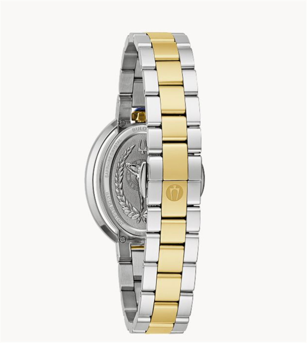 Bulova Rubiyat, two tone stain