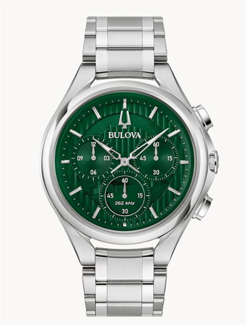 Bulova Curv, stainless case an