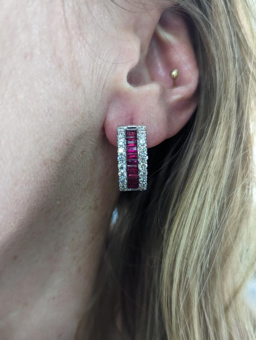 Gemstone Earring