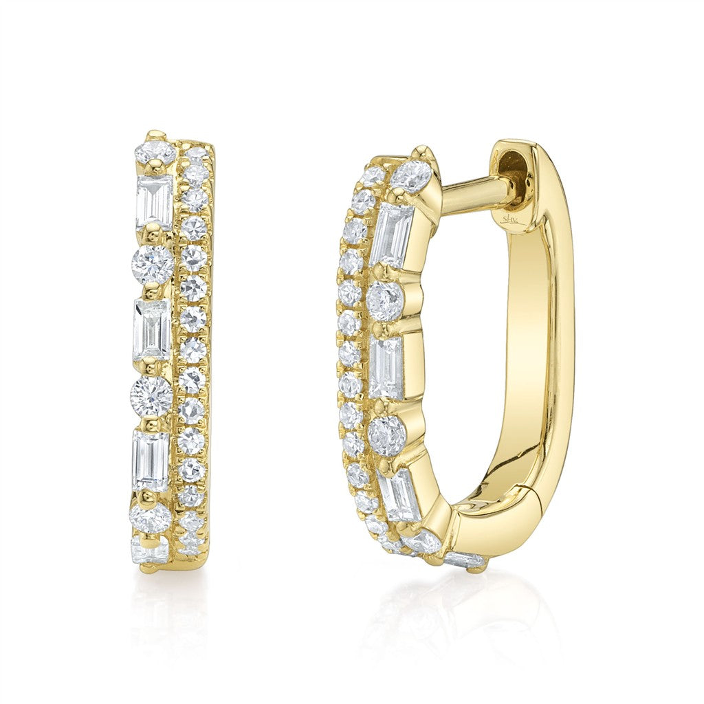 14KY 0.31CTW Diamond Baguette