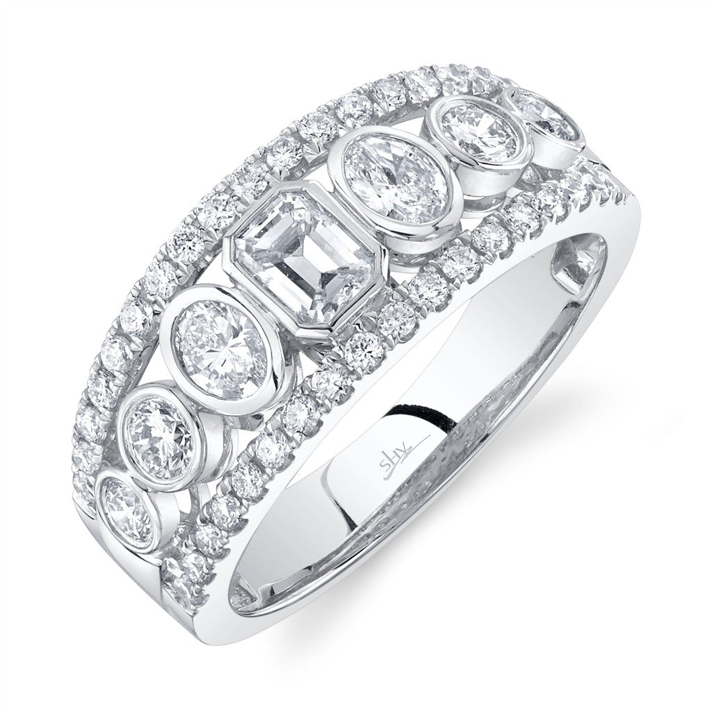 1.25CT 14K W/G DIAMOND EMERALD