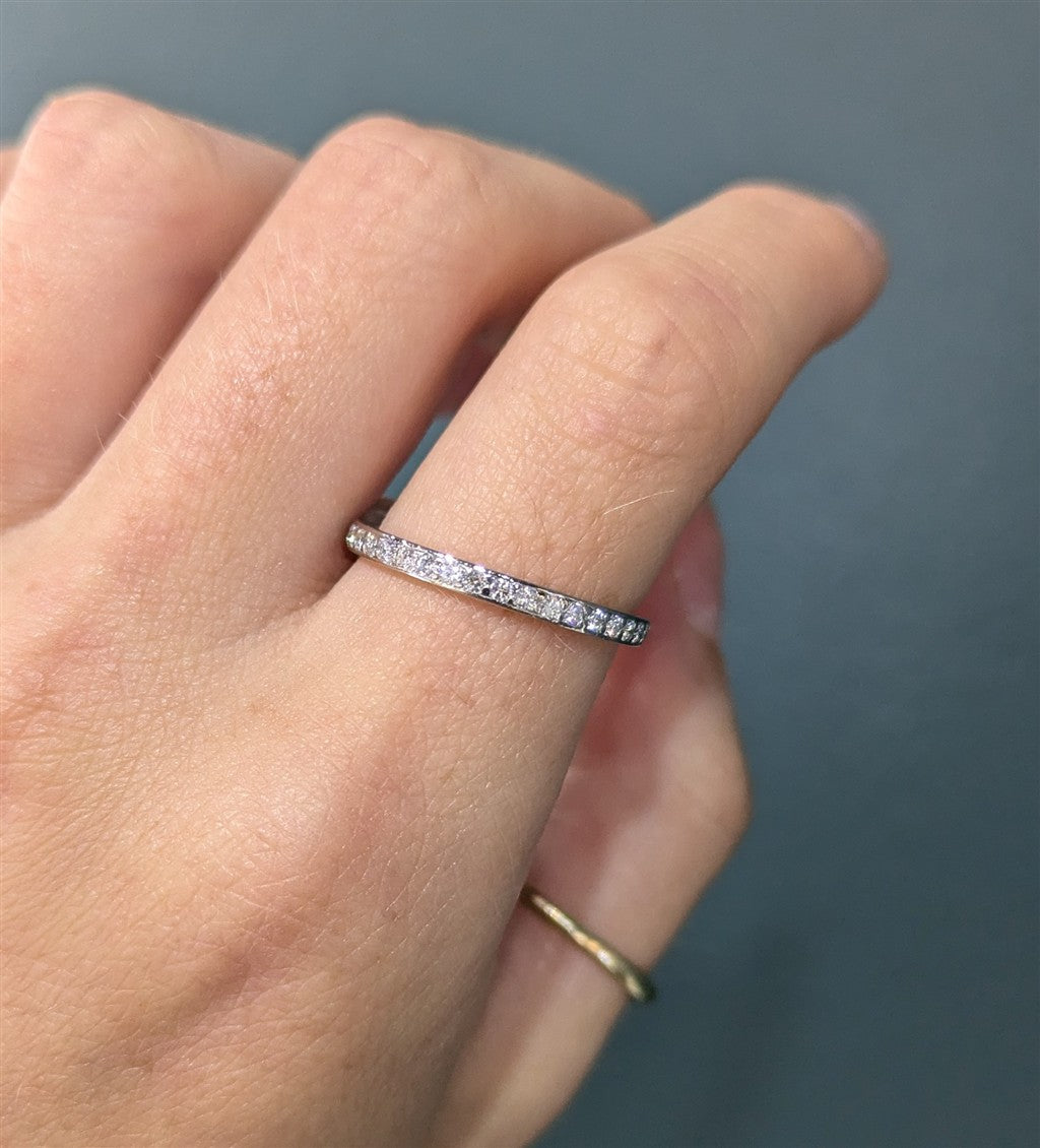 Platinum .20CT Eternity Diamon