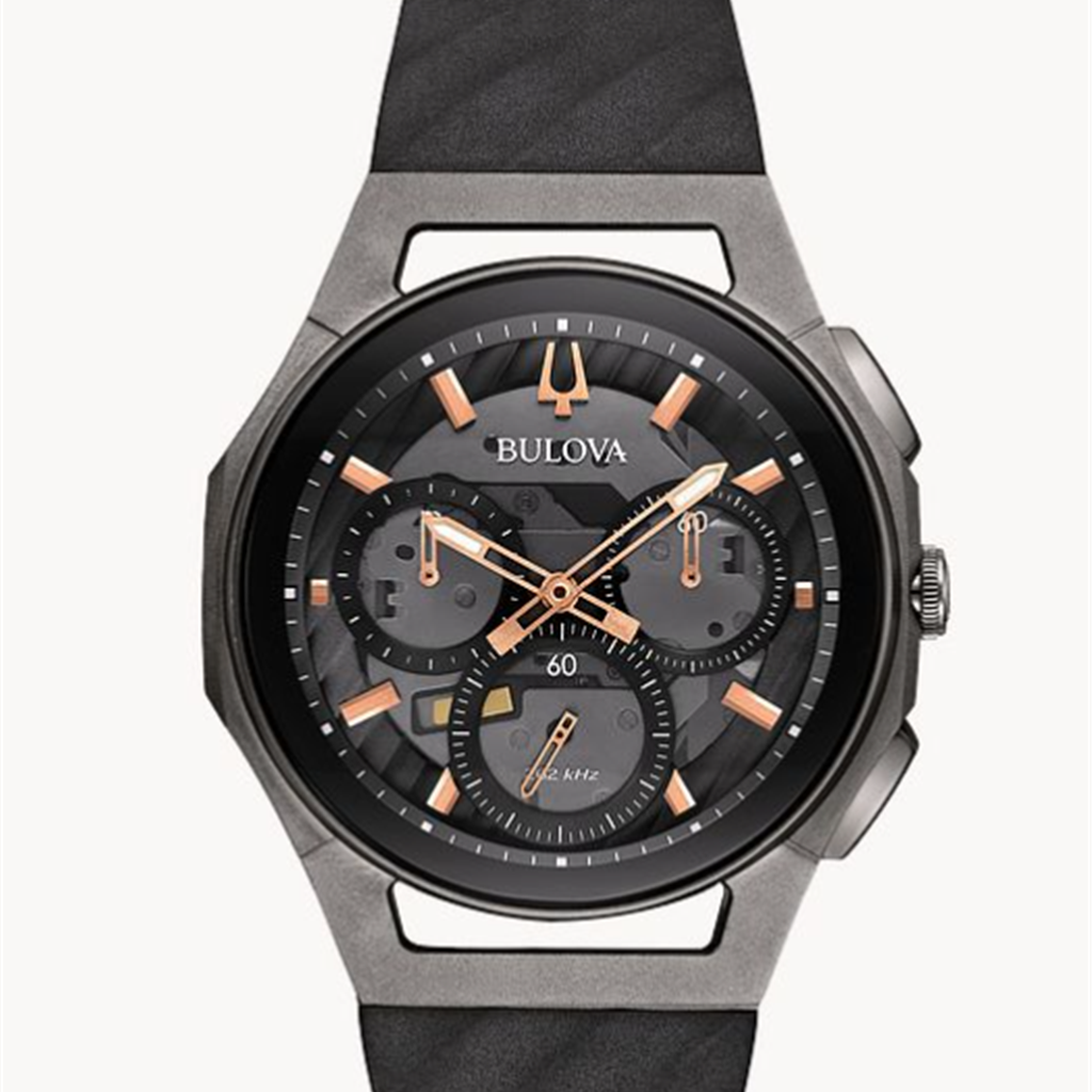 Bulova Curv, titanium case, bl