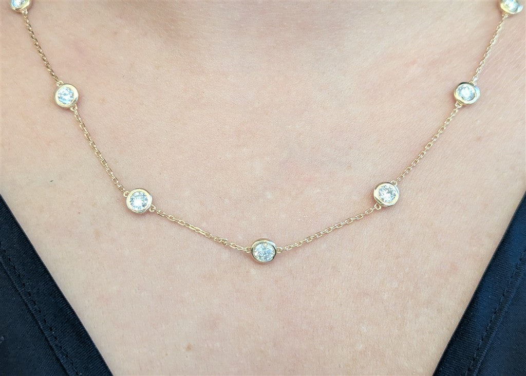14KY 2.11CTW Round Diamond 11-
