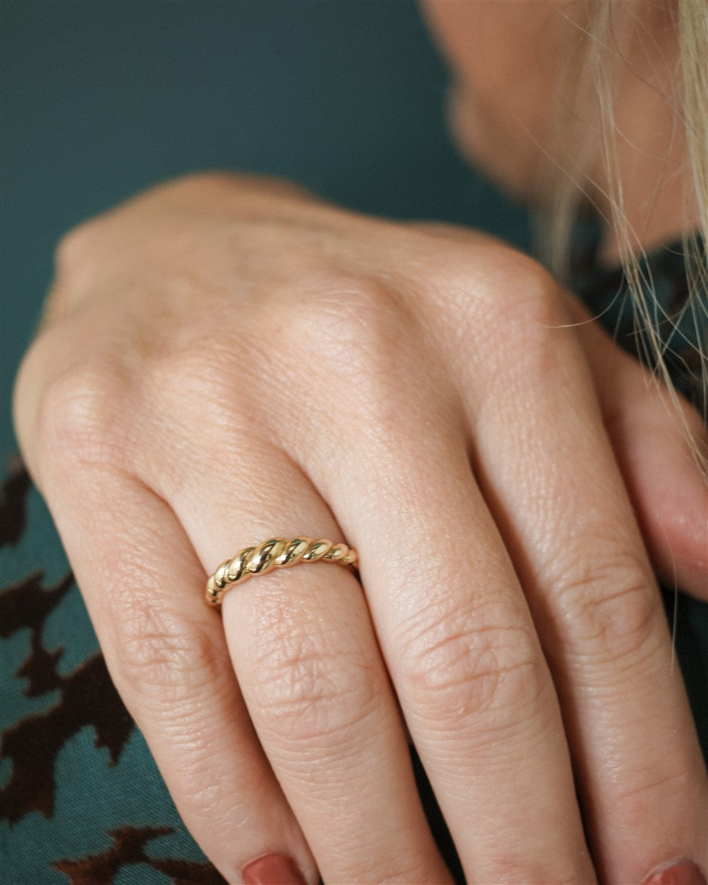 Gold Fashion Rings  -  Women'
