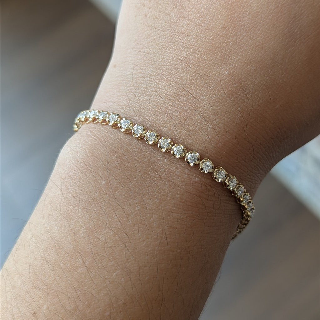 10kt yellow gold 2.25ctw lab g