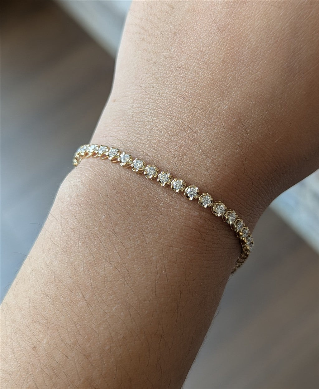10kt yellow gold 2.25ctw lab g