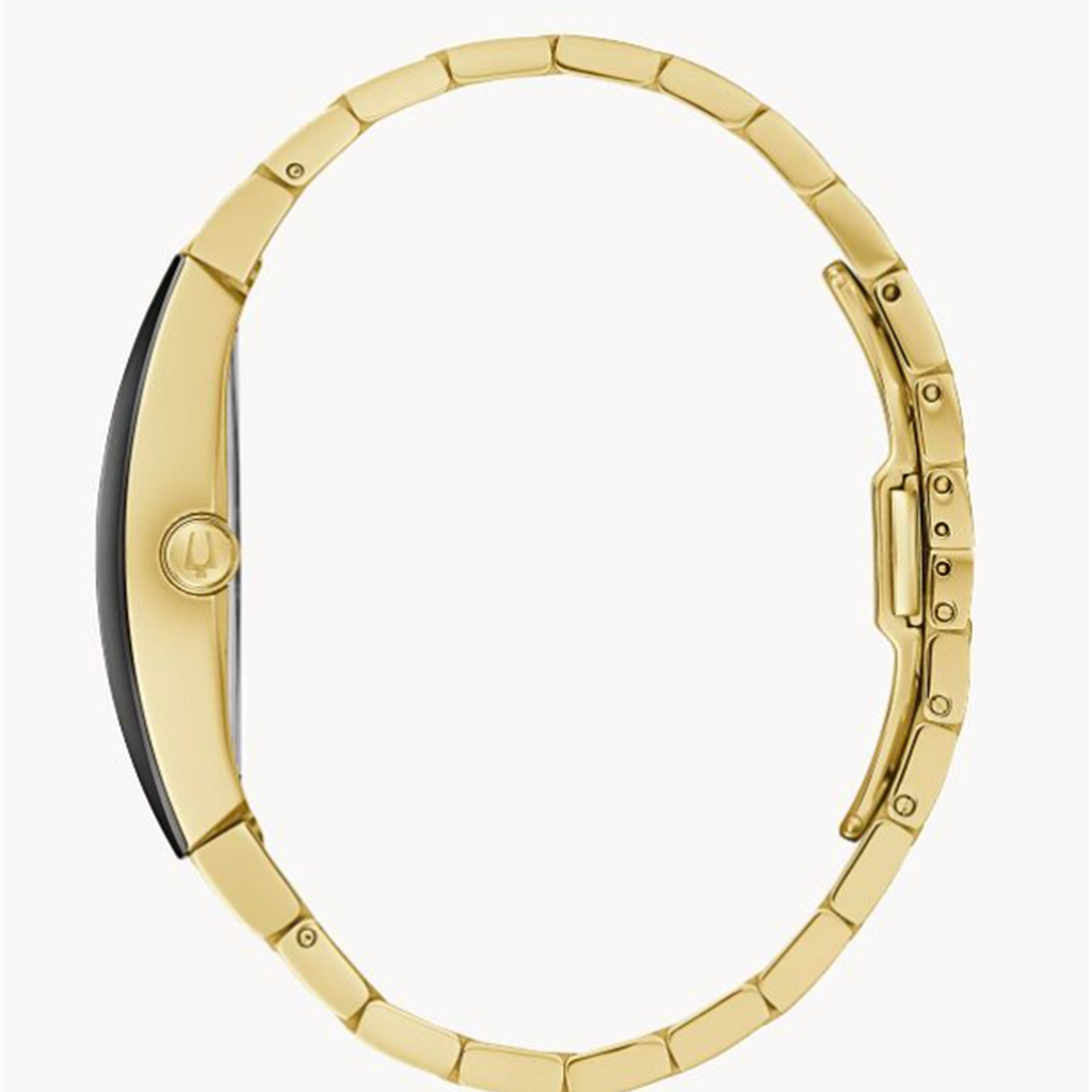 Bulova Gemini Watch-- Gold Ton
