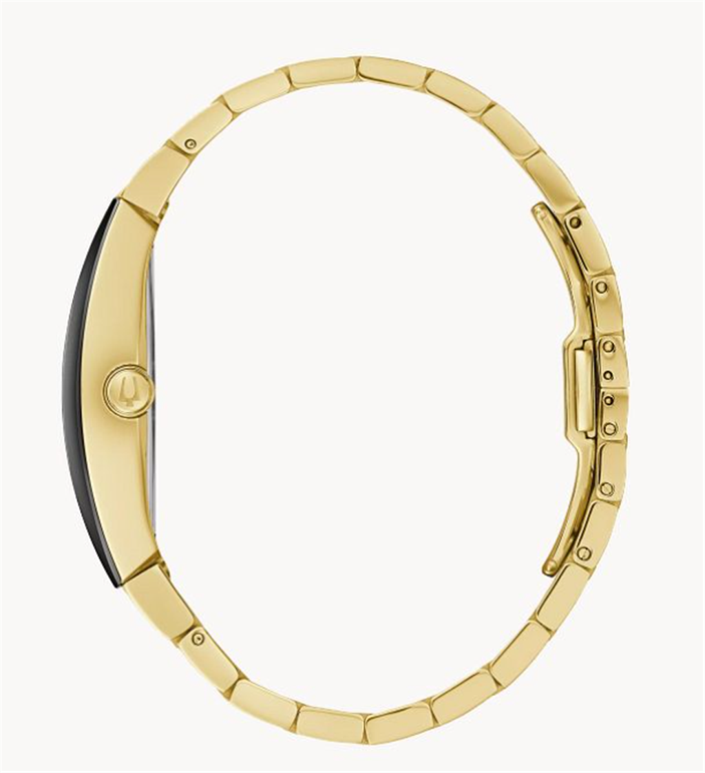 Bulova Gemini Watch-- Gold Ton