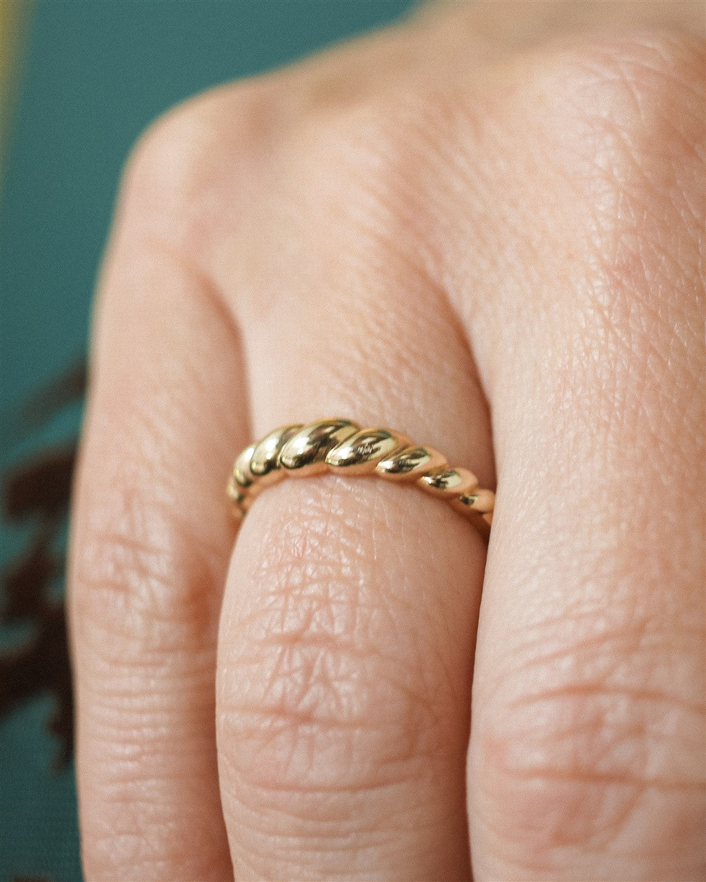 Gold Fashion Rings  -  Women'