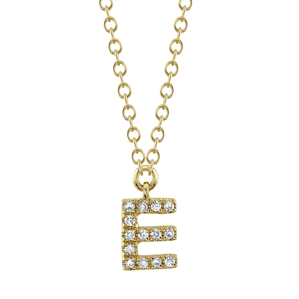 0.04CT 14K Y/G DIAMOND NECKLAC