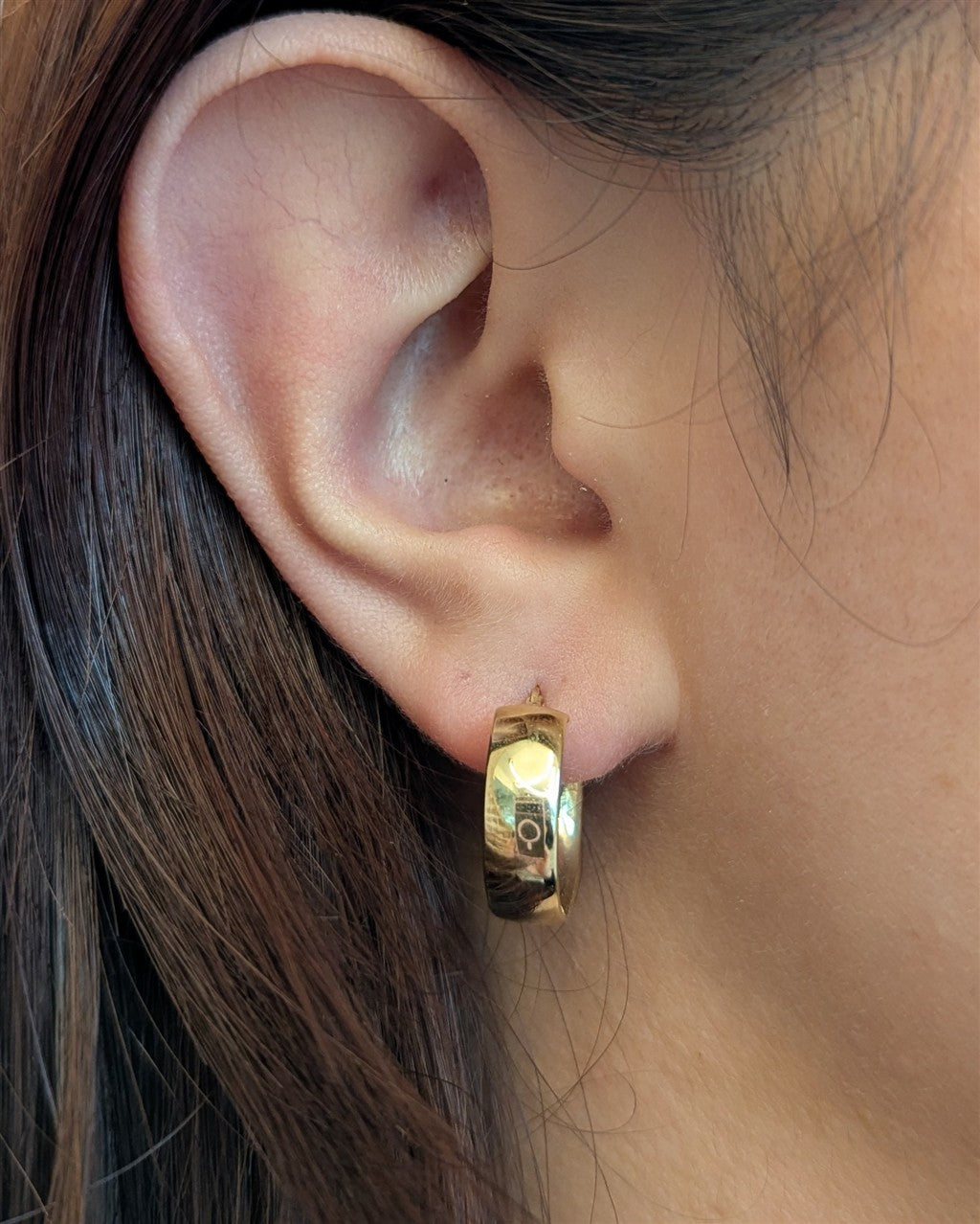 14kt yellow gold 5.75 x 18.5 s