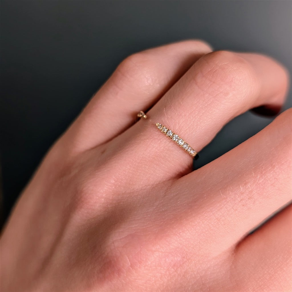 Diamond Wedding Bands  -  Women'
