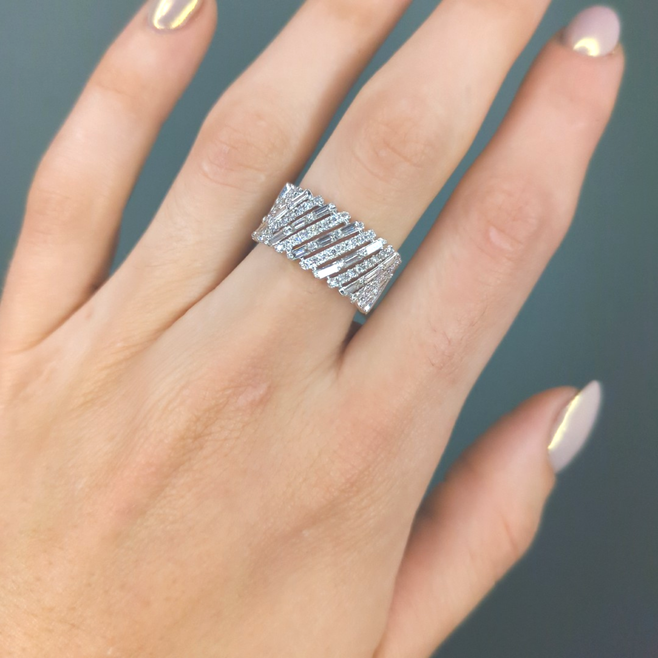 Diamond Fashion Rings  -  Women'