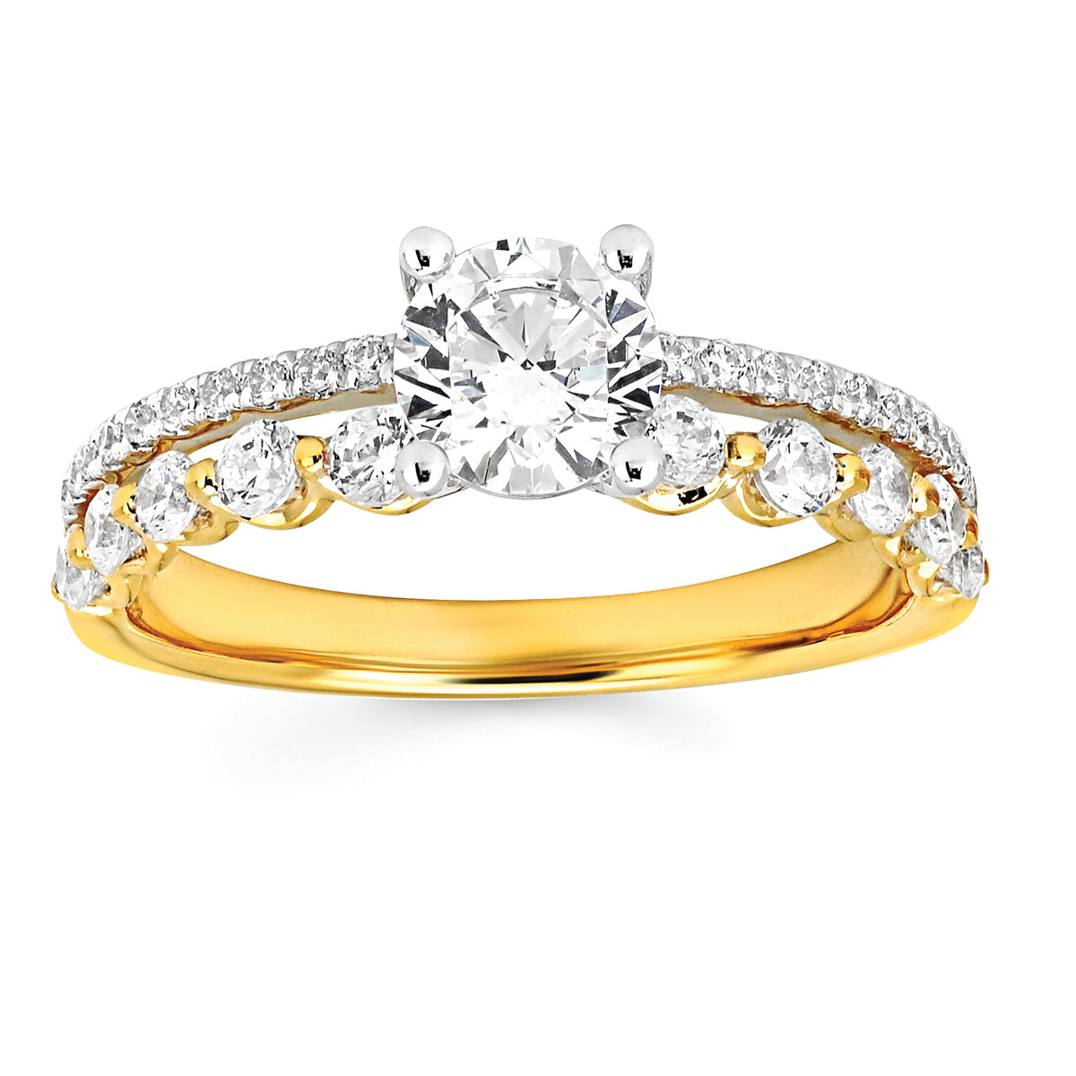 Diamond Semi-Mount Ring