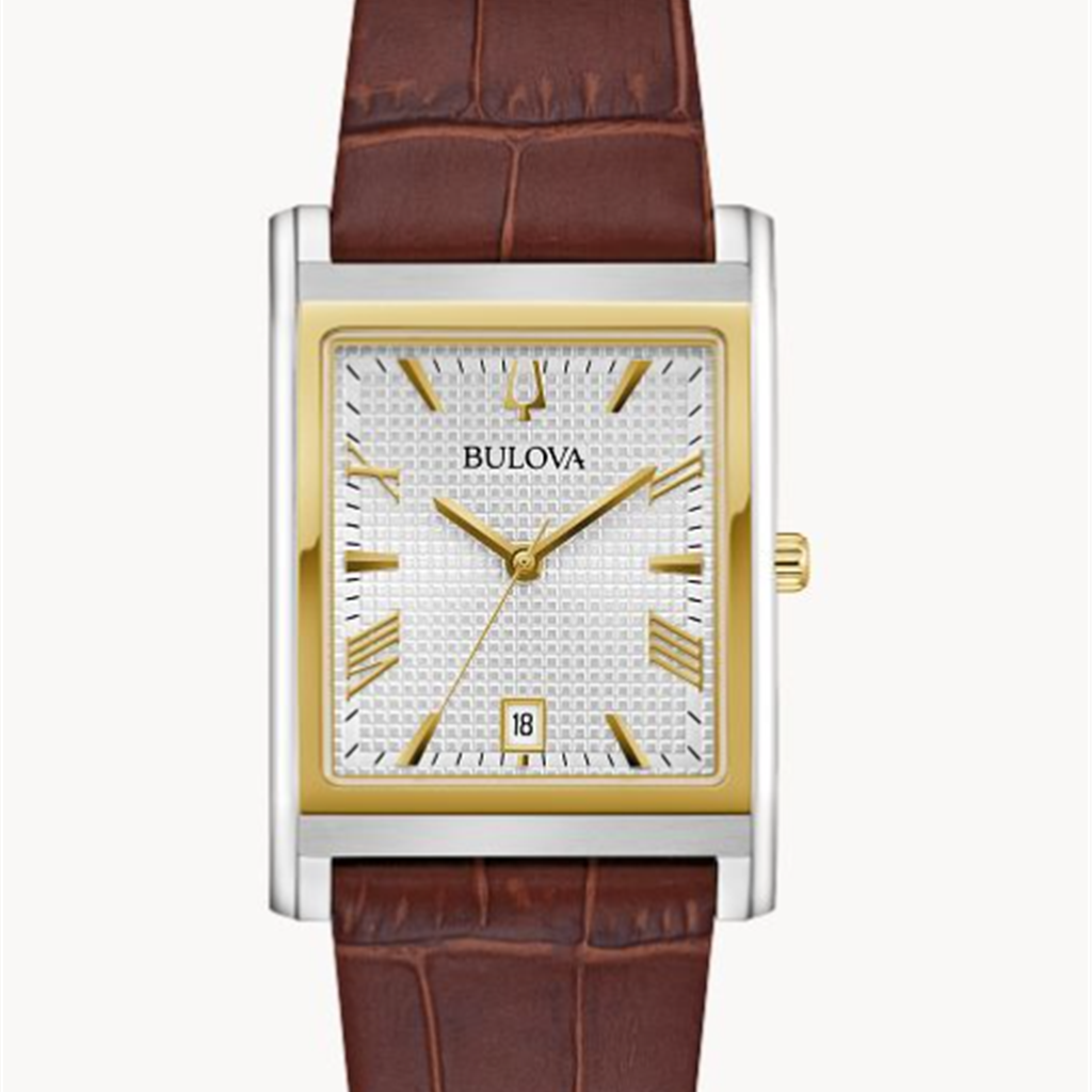 Rectangular Bulova Sutton Two-