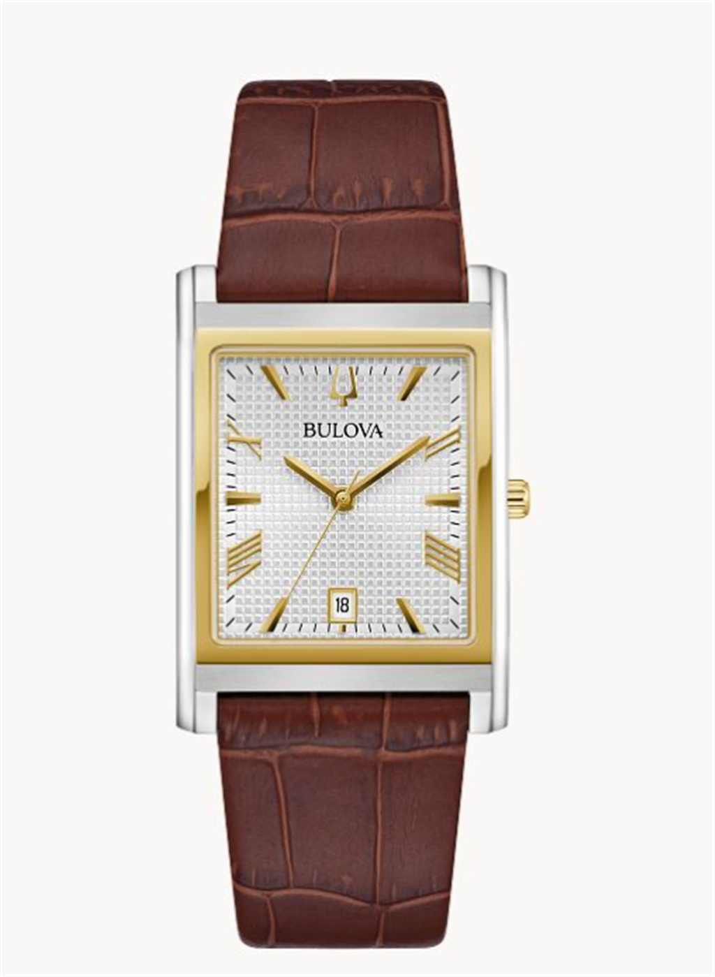 Rectangular Bulova Sutton Two-