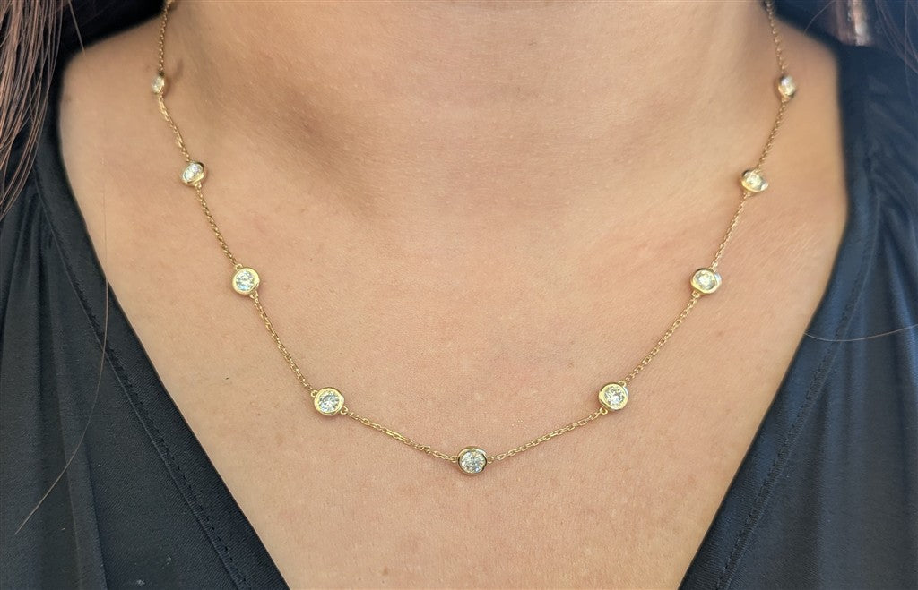 14KY 2.11CTW Round Diamond 11-