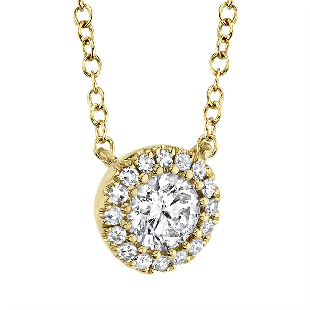 14kt YG 0.25ctw Diamond neckla