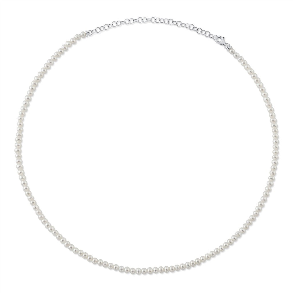Cultured Pearl Tennis Necklace