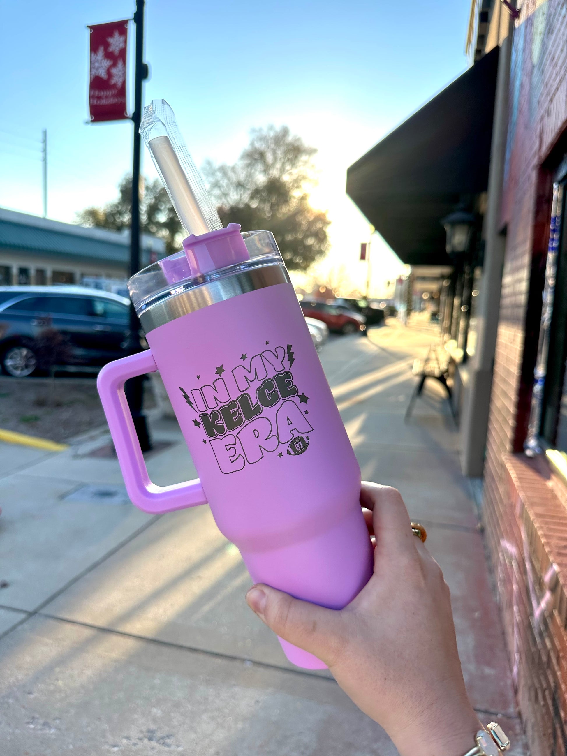 Insulated Tumbler with Straw (40 oz)