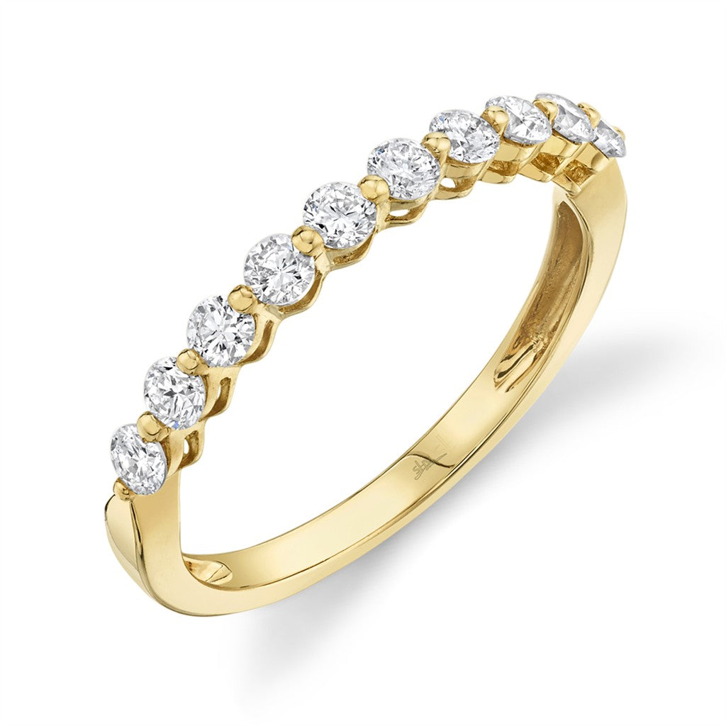 14KY 0.47CTW DIAMOND BAND W/ S