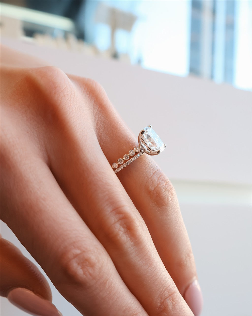 14kt two-tone yellow and white