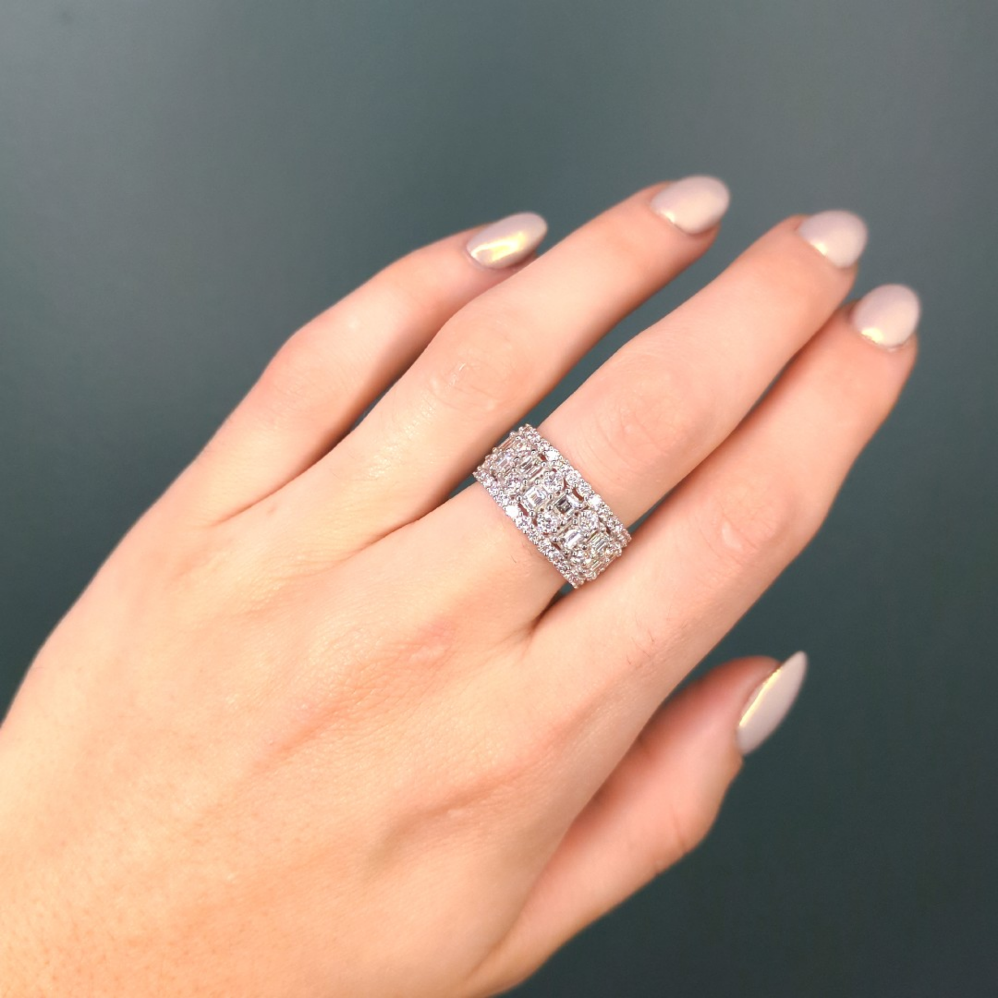 Diamond Fashion Rings  -  Women'