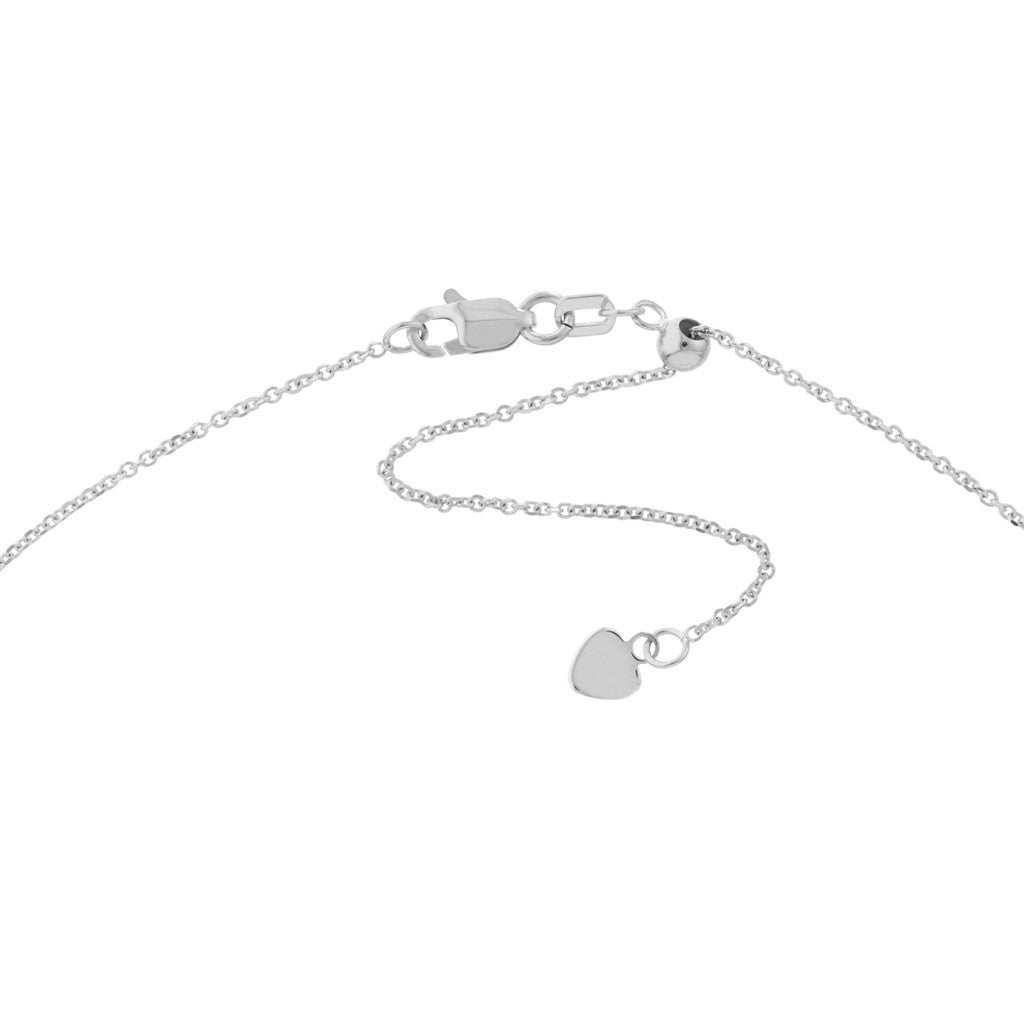 14KT white gold 1.05mm diamond