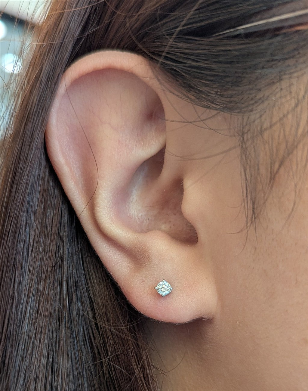 14kt white gold 0.24ctw lab gr