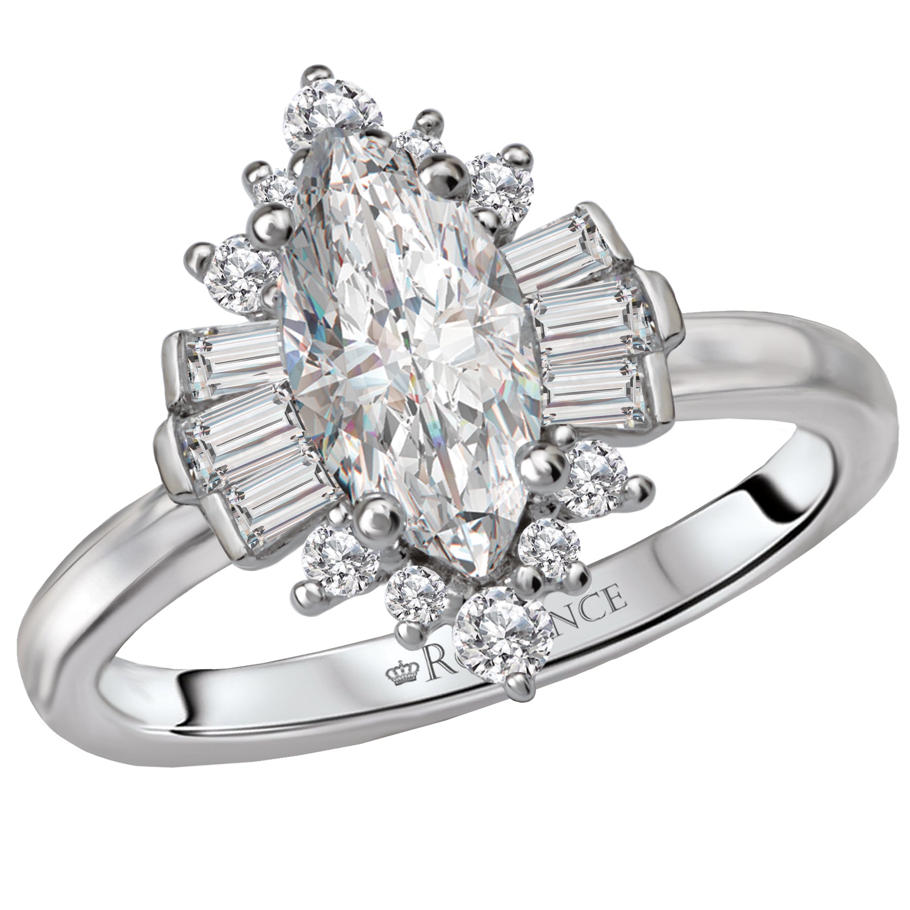 Diamond Semi-Mount Ring